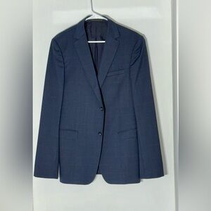 Ermenegildo Zegna Z blue check sports jacket 42L